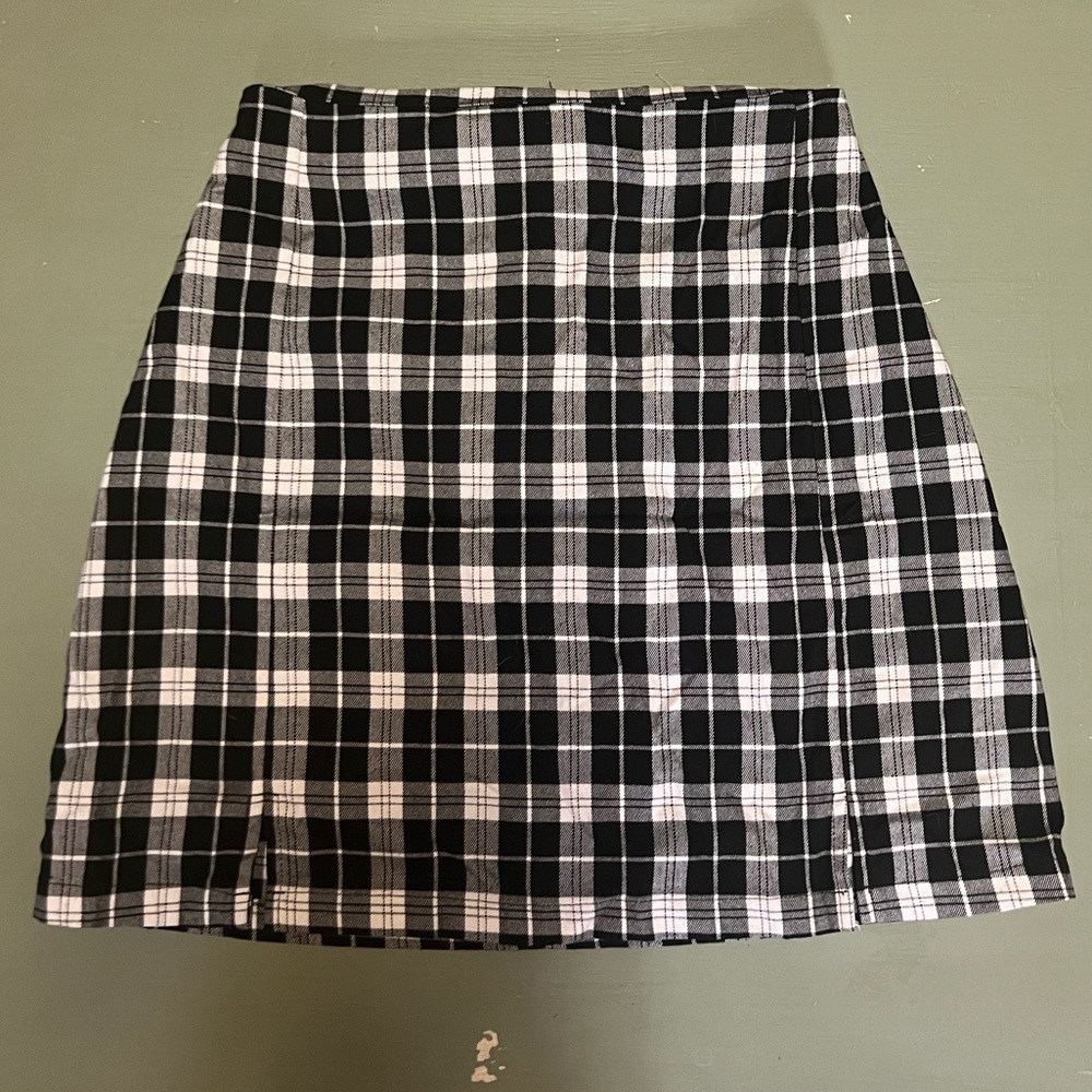 Plaid skirt
